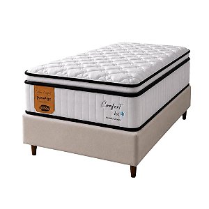 Cama Box com Colchão Solteiro Prorelax Comfort Ice 88x188 – Premium Gelado