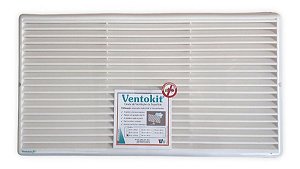Grade Ventilação Retangular 44x24 Tela Anti-inseto Ventokit