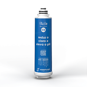 Refil Filtro Facile C5 Água Alcalina Aumenta pH Hidro Filtros