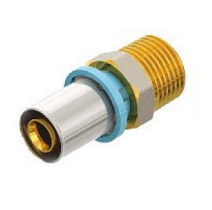 Conector Macho para Água 20mm X 3/4" - LBP Prensar Emmeti