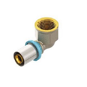 Cotovelo Fêmea para Água 32mm X 1 LBP -  Prensar Emmeti