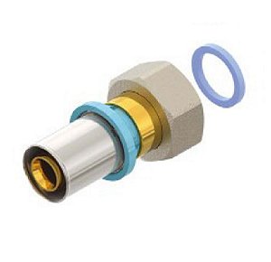 Conector Fêmea Móv.Ved.Plana ÁguaLBP 32mmX 1.1/4" Pre.Emmeti