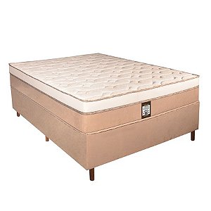Conjunto Box Bello Casal 138cm, com pillow, Molas ensacadas