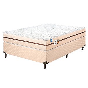 Conjunto Box Casal 138cm Fit45, Ortopédico