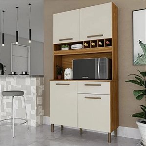 KIT 4P 1G RONIPA PINOT AMENDOA / OFF WHITE