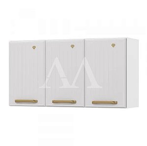 ARMARIO TELASUL TRIPLO MEDIO DIAMANTE NEW BRANCO
