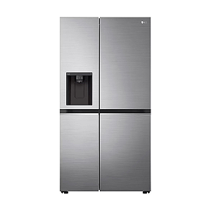 Geladeira Smart LG Side by Side UVnano GCL257SLSL 611 litros Motor Inverter GC-L257SLPL