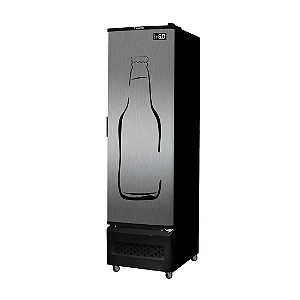 Cervejeira Fricon Vertical 284 Litros VCFC284C Porta em chapa com Adesivo
