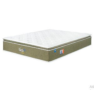 Colchão Nattu Latex Casal 138cm com Molas Ensacadas | Sonos