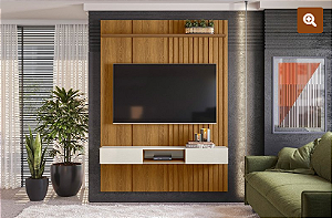PAINEL BLESS 1.6 Freijo OFF/ WITE PEROLIZADO- LUKALIAN