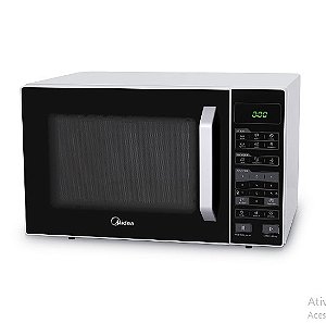 Forno Micro-ondas 35 Litros MXSA35P1 Branco e Preto - Midea