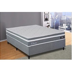 CJ BASE BOX/COLCHAO 138X188X54 DESIGN CHARM MOLAS ENSACADAS