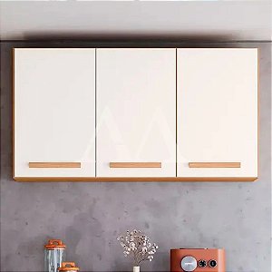 ARMARIO 3P. ABRIR AEREO NICIOLI 120 INTENZA FREIJO / OFF WHITE CRISTAL