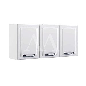 ARMARIO ITATIAIA 3P. ABRIR S/ VIDRO NEW PREMIUM 120 BRANCO 1858