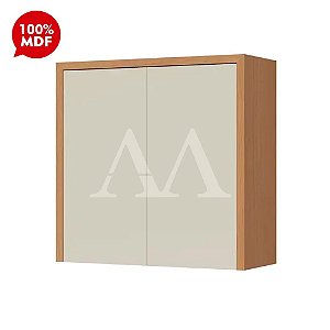 ARMARIO NESHER 2P ABRIR CONDESSA 80CM CARVALHO/GREIGE 500967
