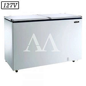 FREEZER CONSERVADOR ESMALTEC ECH500 HORIZONTAL 468L 127V BRANCO