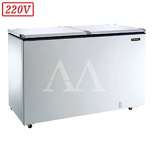 FREEZER CONSERVADOR ESMALTEC ECH500 HORIZONTAL 468L 220V BRANCO