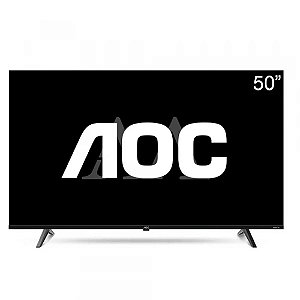 SMART TV AOC 50U7045/78G DLED 50" 4K ROKU 3 HDMI 1 USB WIFI INTEGRADO