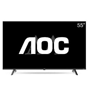 SMART TV AOC 55U7045/78G DLED 55" ROKU 3 HDMI 1 USB WIFI INTEGRADO