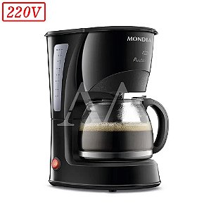 CAFETEIRA MONDIAL CN0120X 600W FILTRO 220V PRETO