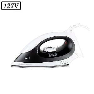 FERRO DE PASSAR RED MOBILE EASY FP100 127V BRANCO/PRETO