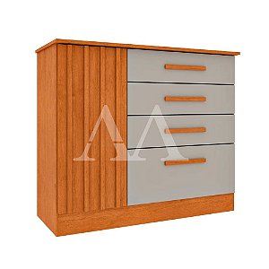 COMODA 4G 1P. ABRIR TCIL GUARANI C/PES CINAMOMO/OFF WHITE