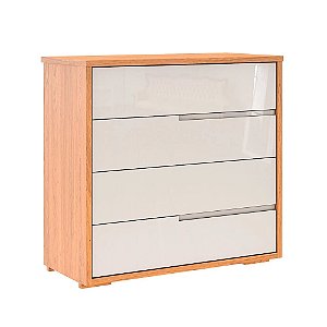 COMODA 4G ROBEL CONCEPT PUX CAVA FREIJO/OFF WHITE LISO