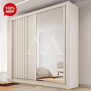 ROUPEIRO 2P CORRER 4G EUROPA LUGANO C/ ESPELHO OFF WHITE