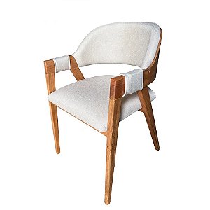 CADEIRA SOMAR VIENA MEL 414 LINHO GELO