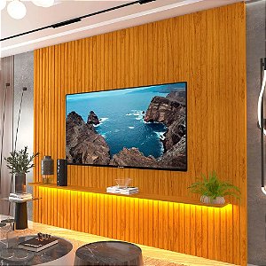 PAINEL GELIUS NOBRE RIPADO 2.3 C/LED NATURALE