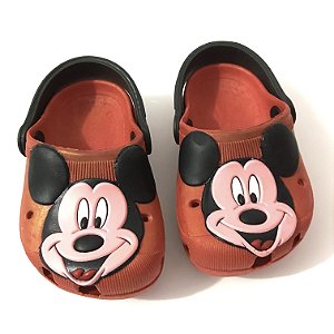 Sandália Babuche Mickey Vermelho N/20
