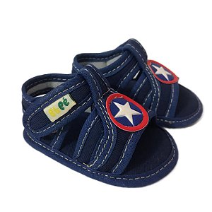 Sandália América t. P azul marinho