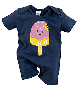 Macacão Curto Bebê Menina GG