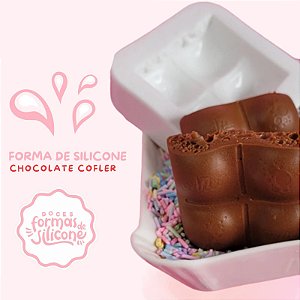 Formas de Silicone Chocolate Cofler