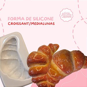 Forma de Silicone Croissant / Medialunas