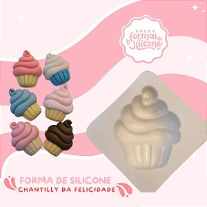 Forma de silicone Cupcake Chantilly