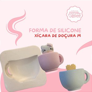 Forma de Silicone Xicara de Doçura M