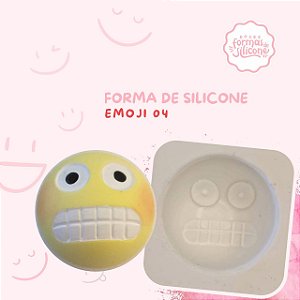 Forma de Silicone Emoji 4