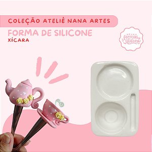 Forma de Silicone Xícara