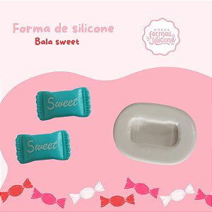 Formas de Silicone Bala Sweet