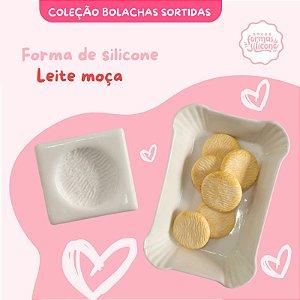 Forma de Silicone Bolachas Sortidas/Leite Moça