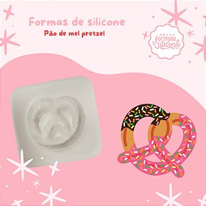 Forma de Silicone Pão de Mel Pretzel