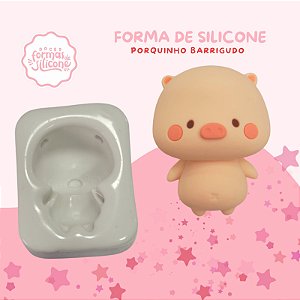 Formas de Silicone Porquinho