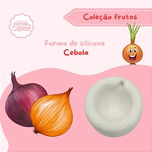 Forma de Silicone Cebola