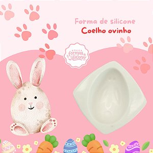 Forma de Silicone Coelho Ovinho