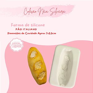 Molde de Silicone Pão Italiano