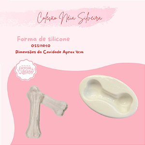 Molde de Silicone Ossinho