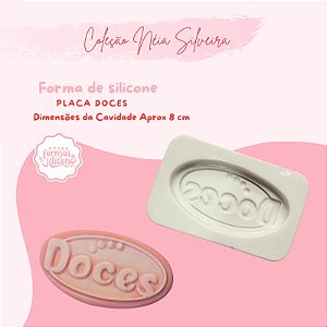 Molde de Silicone Tag Doces
