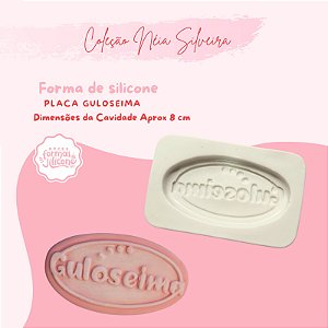 Molde de Silicone Tag Guloseima