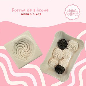 Molde de Silicone Suspiro Glacê